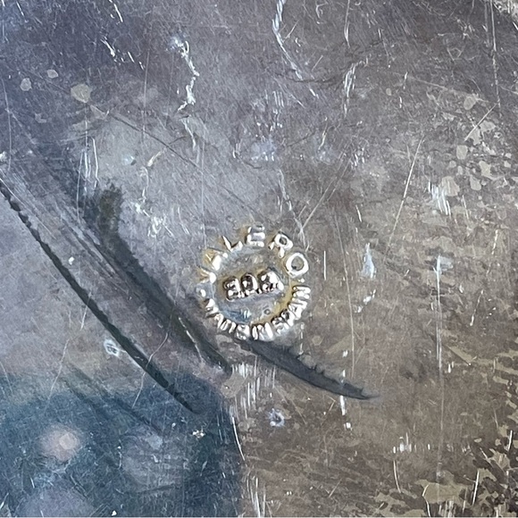 Valero E.P.B. Made In Spain Silver Plated 1 Cup -Rare Design- Top Opening -Small - Picture 7 of 9